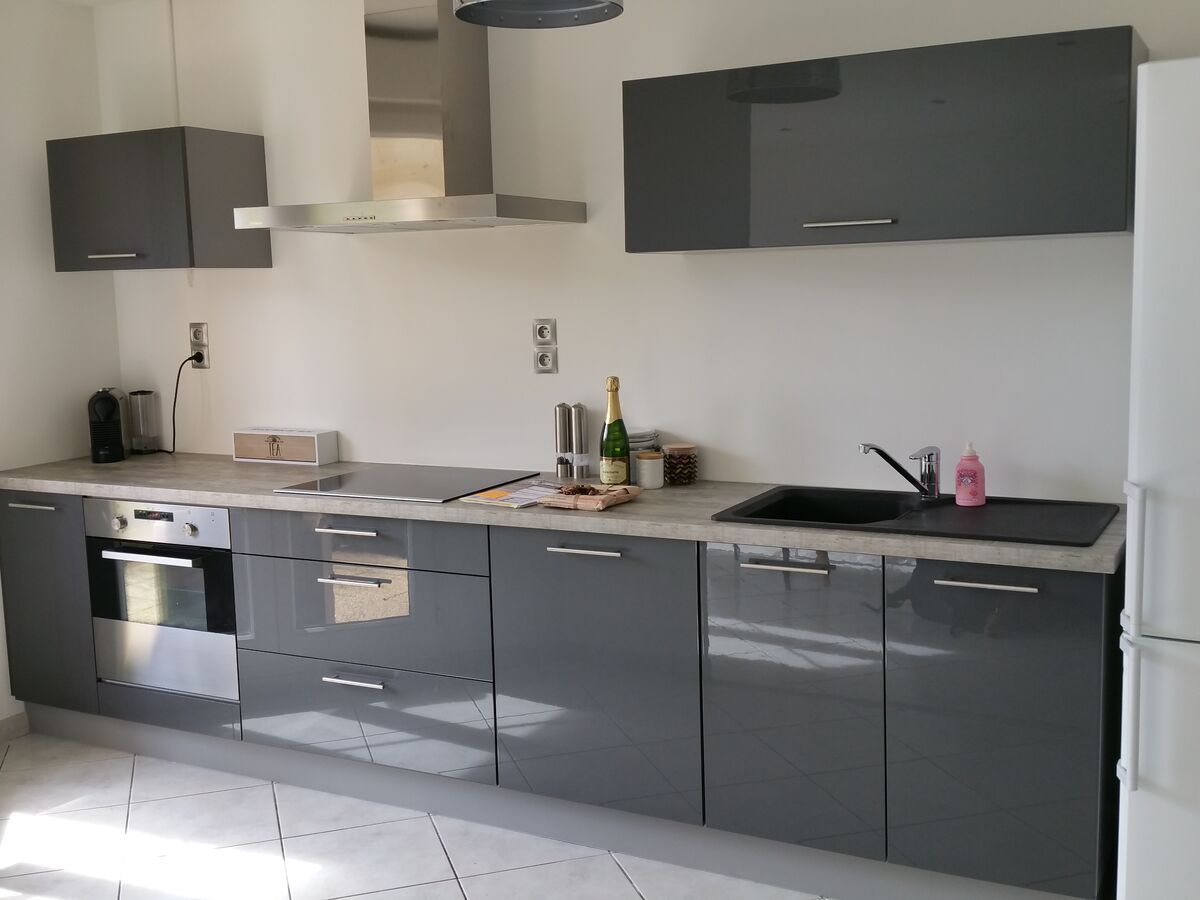 Cuisine équipée sur mesure Trend + Gris minéral