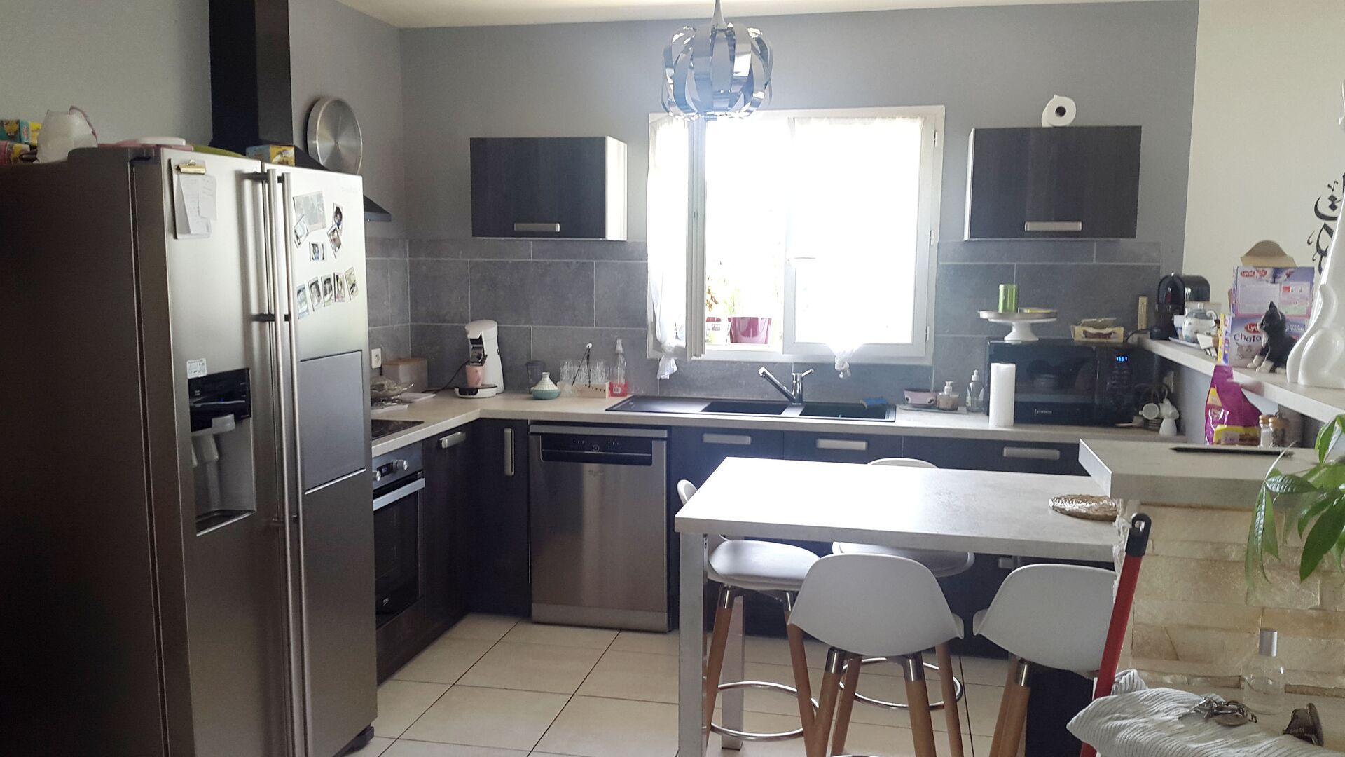 Cuisine équipée sur mesure Vega Woody Dark