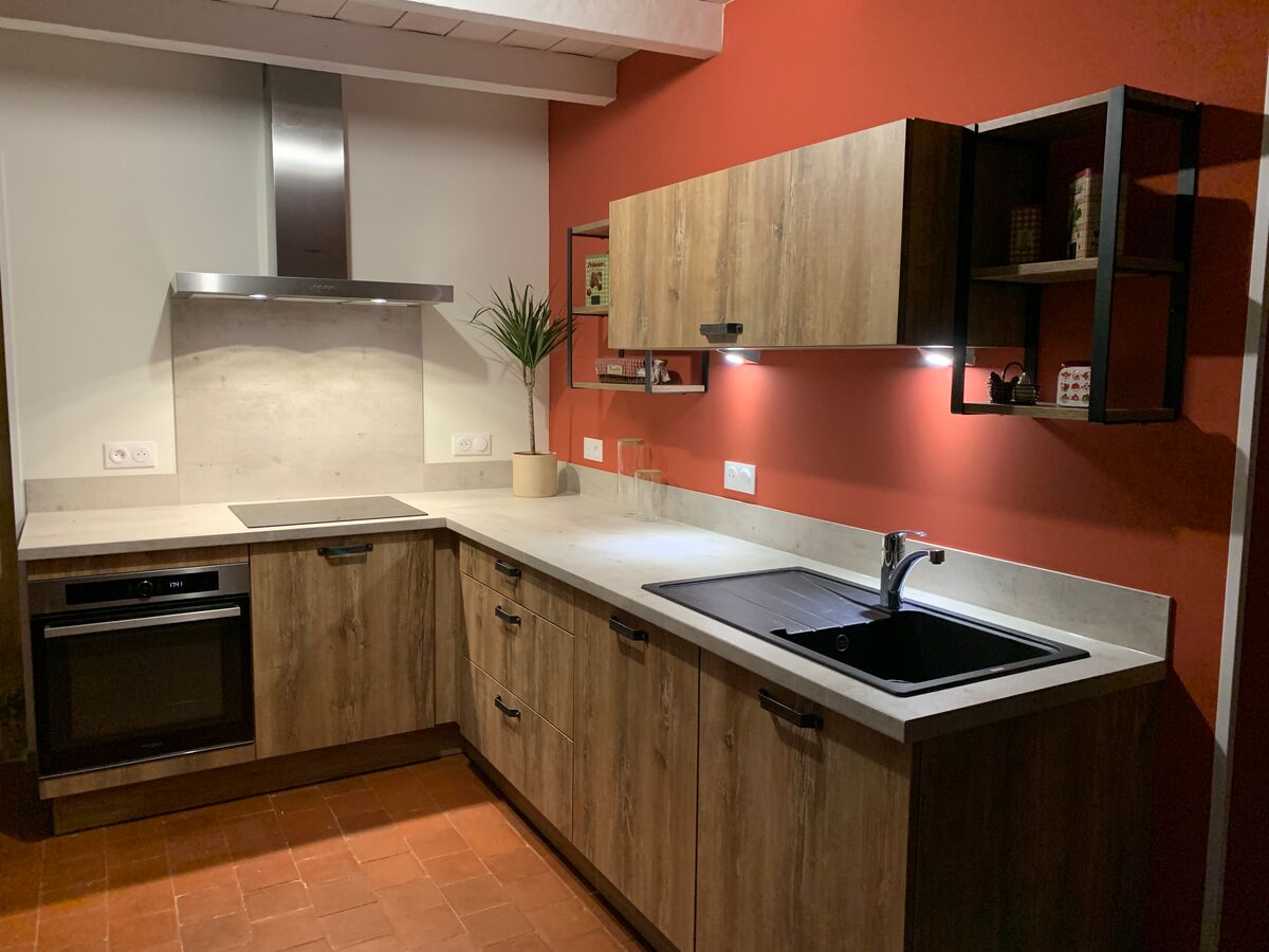 Rénovation cuisine équipée sur mesure Trend Hipster Wood