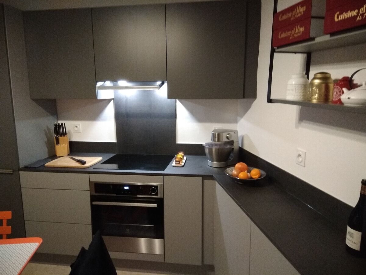Rénovation cuisine équipée sur mesure Trend Gris Minéral