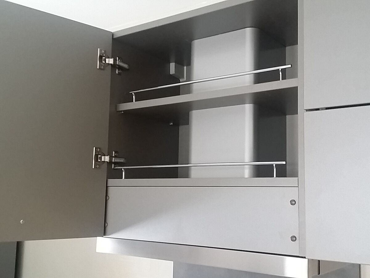 Cuisine avant-après sur mesure Trend + Gris minéral