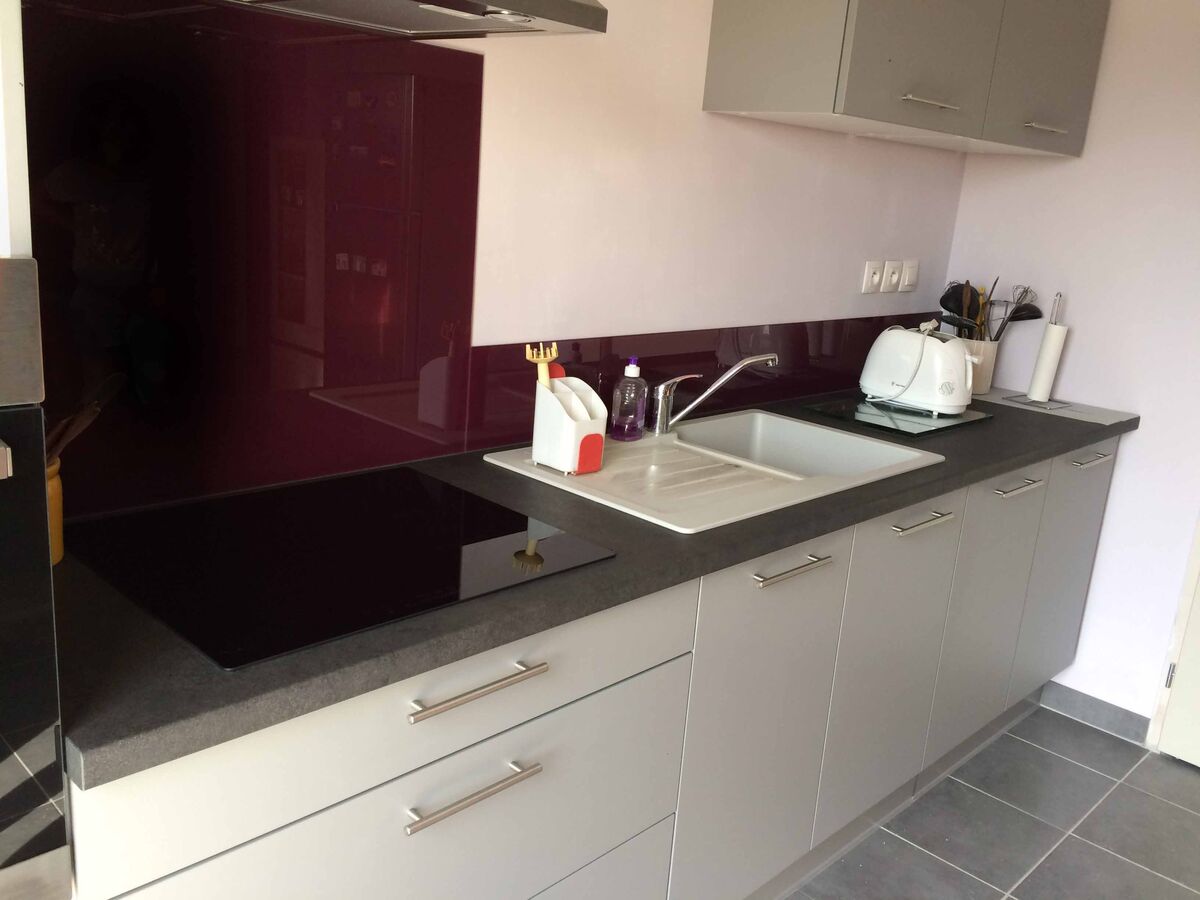 Rénovation cuisine sur mesure Vega Prem'S Gris minéral