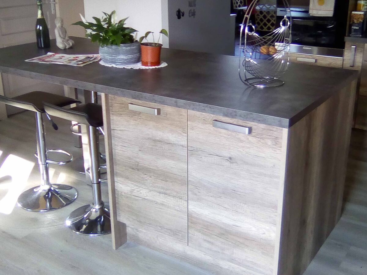 Cuisine avant-après sur mesure Vega + Winoka