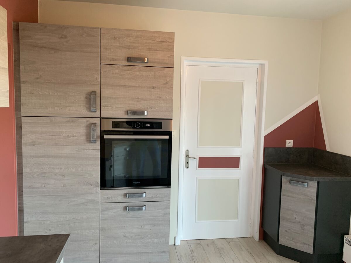 Cuisine avant-après sur mesure Label Chêne Sable Synchrone