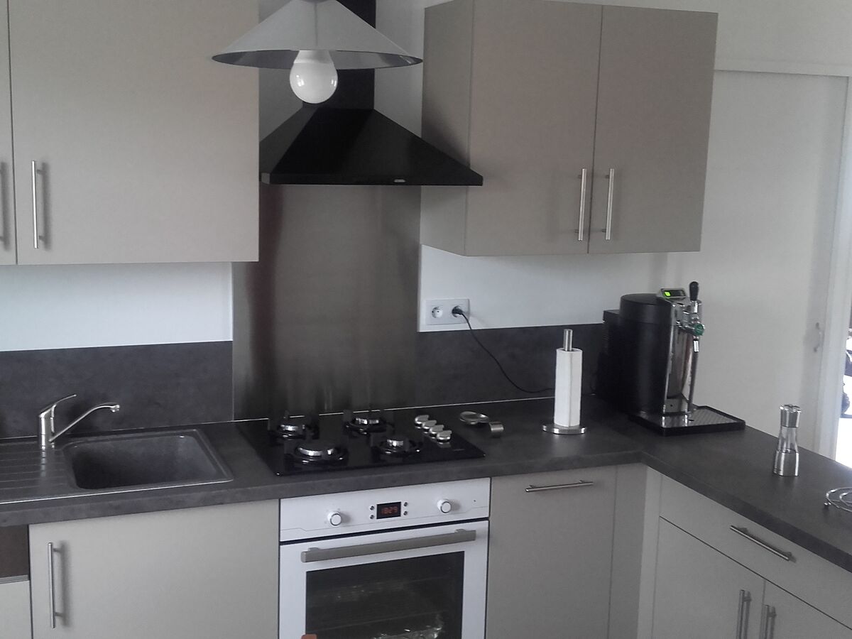 Rénovation cuisine sur mesure Trend + Gris minéral