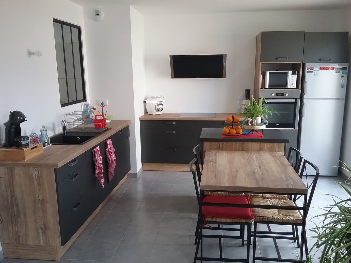 Cuisine équipée sur mesure Label Métal Brossé