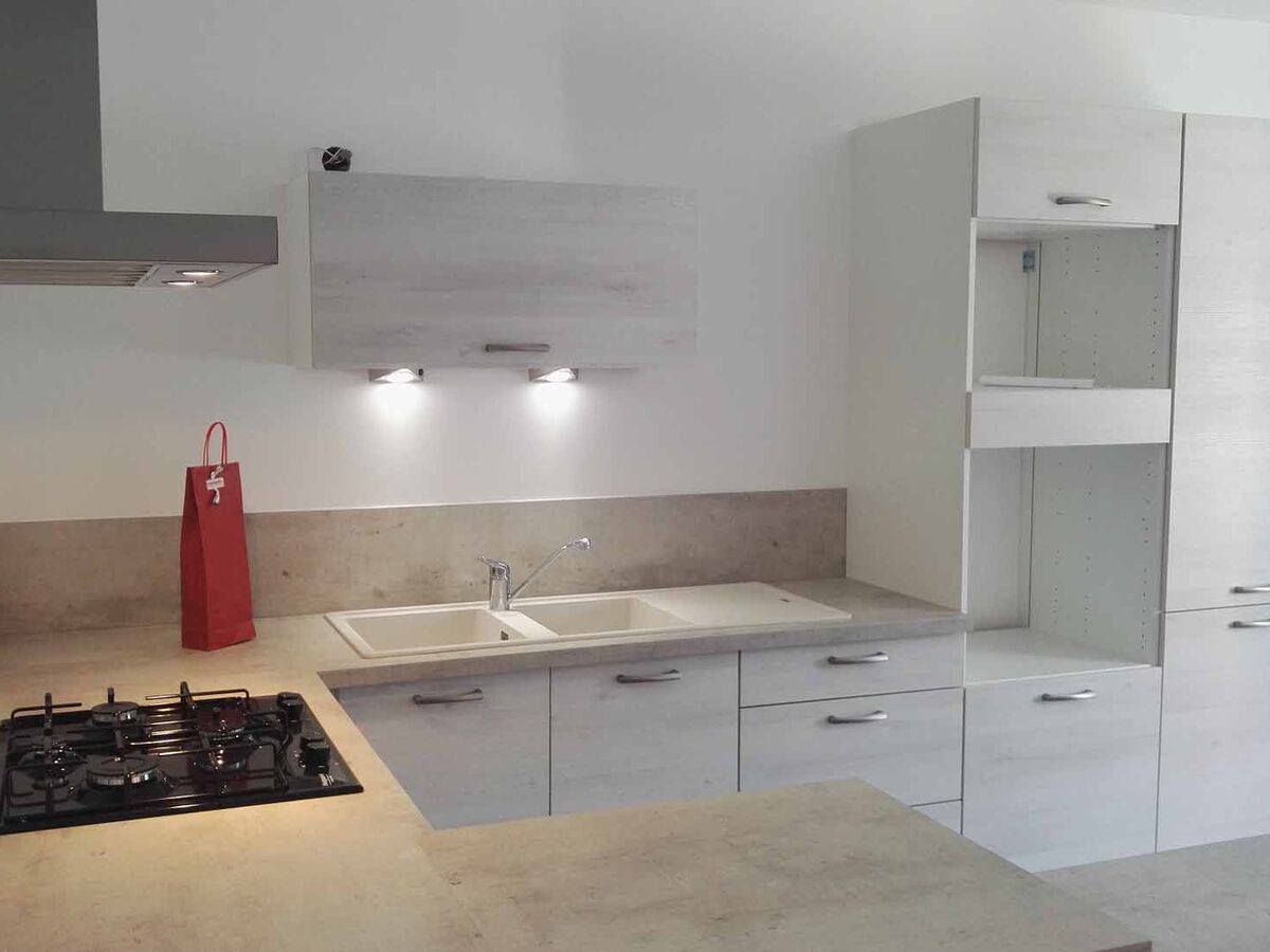 Rénovation cuisine sur mesure Vega + Artic wood