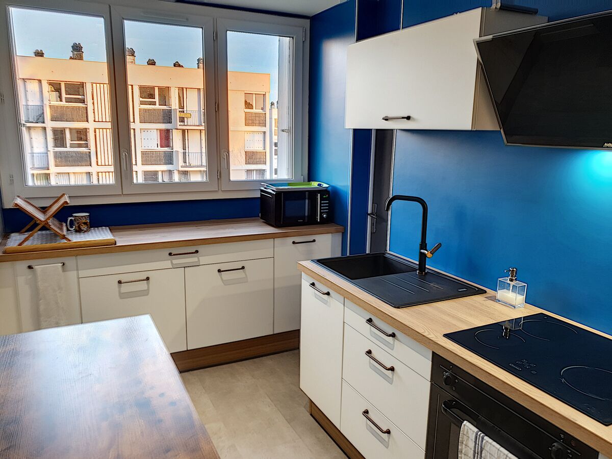 Cuisine équipée sur mesure VEGA Prem's Blanc mat