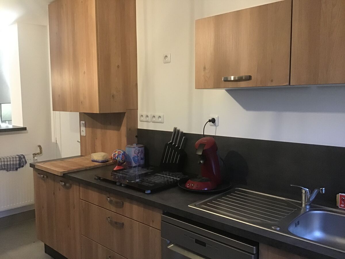 Cuisine avant-après sur mesure Vega Plus Chêne Honey