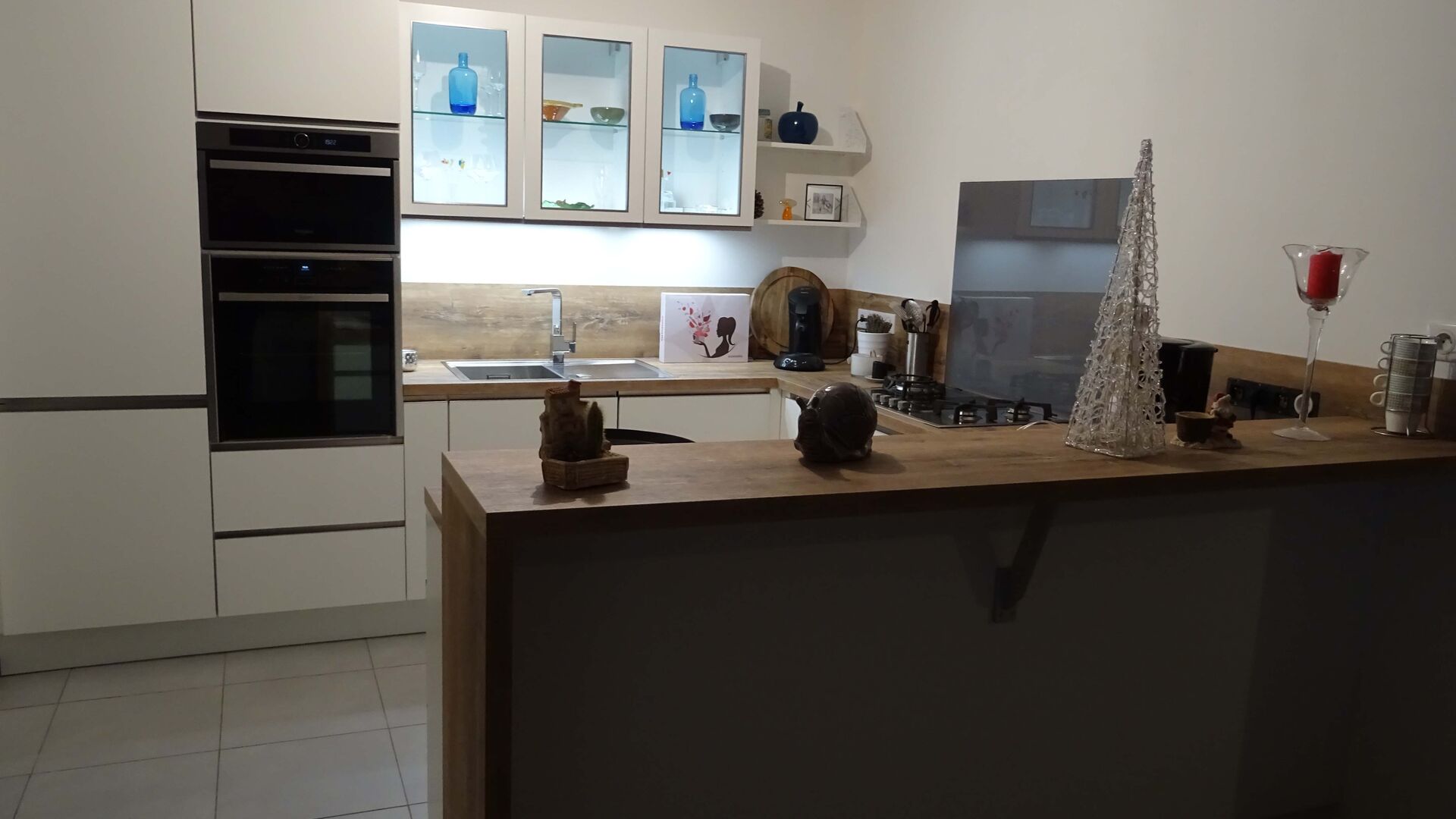 Cuisine équipée sur mesure Color Blanc