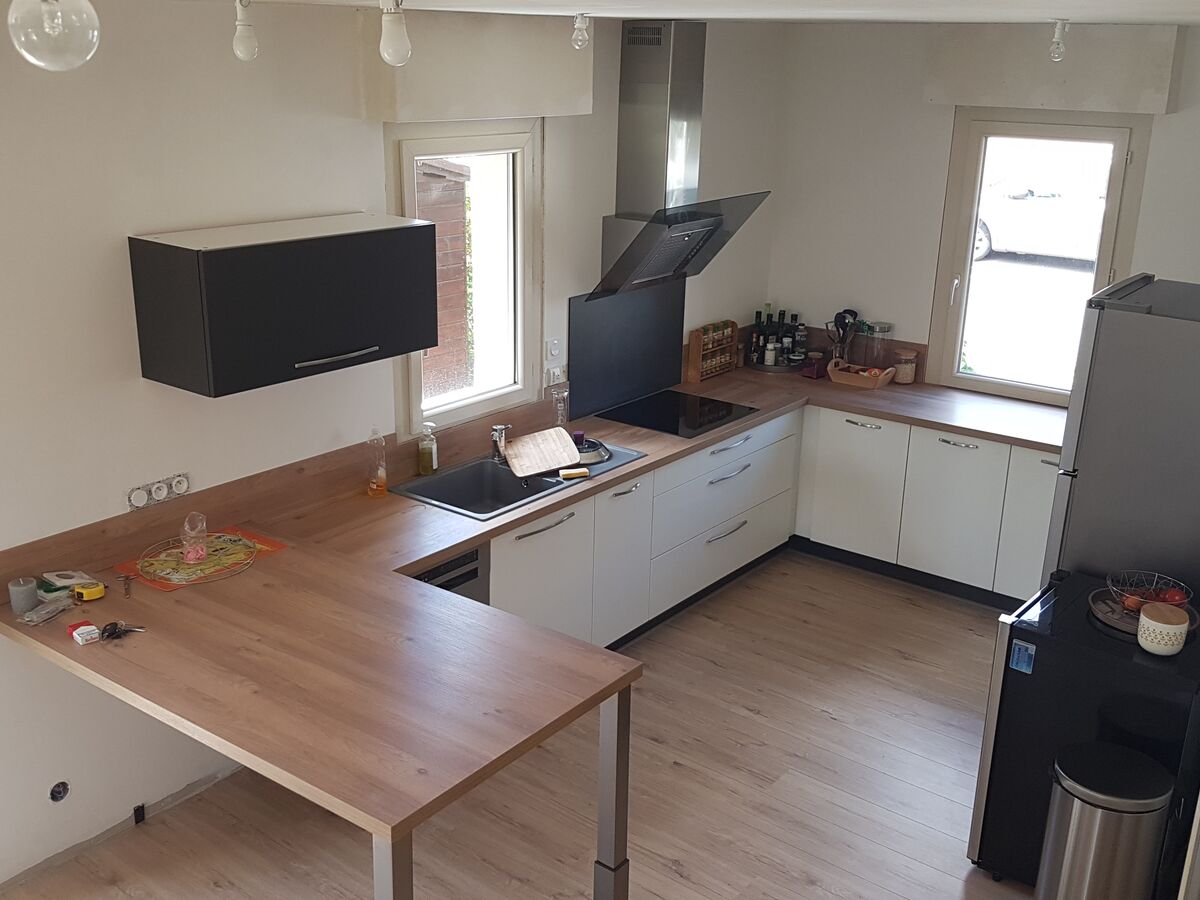 Cuisine équipée sur mesure Vega Prem'S Blanc