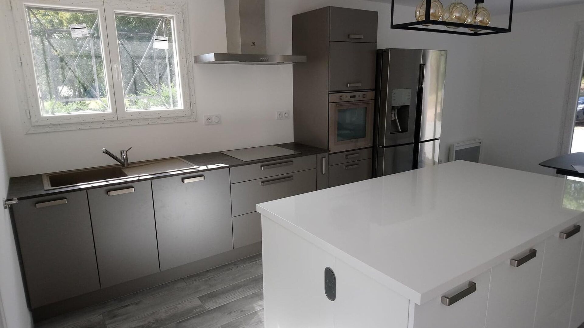 Cuisine équipée sur mesure Trend Quartz Métal