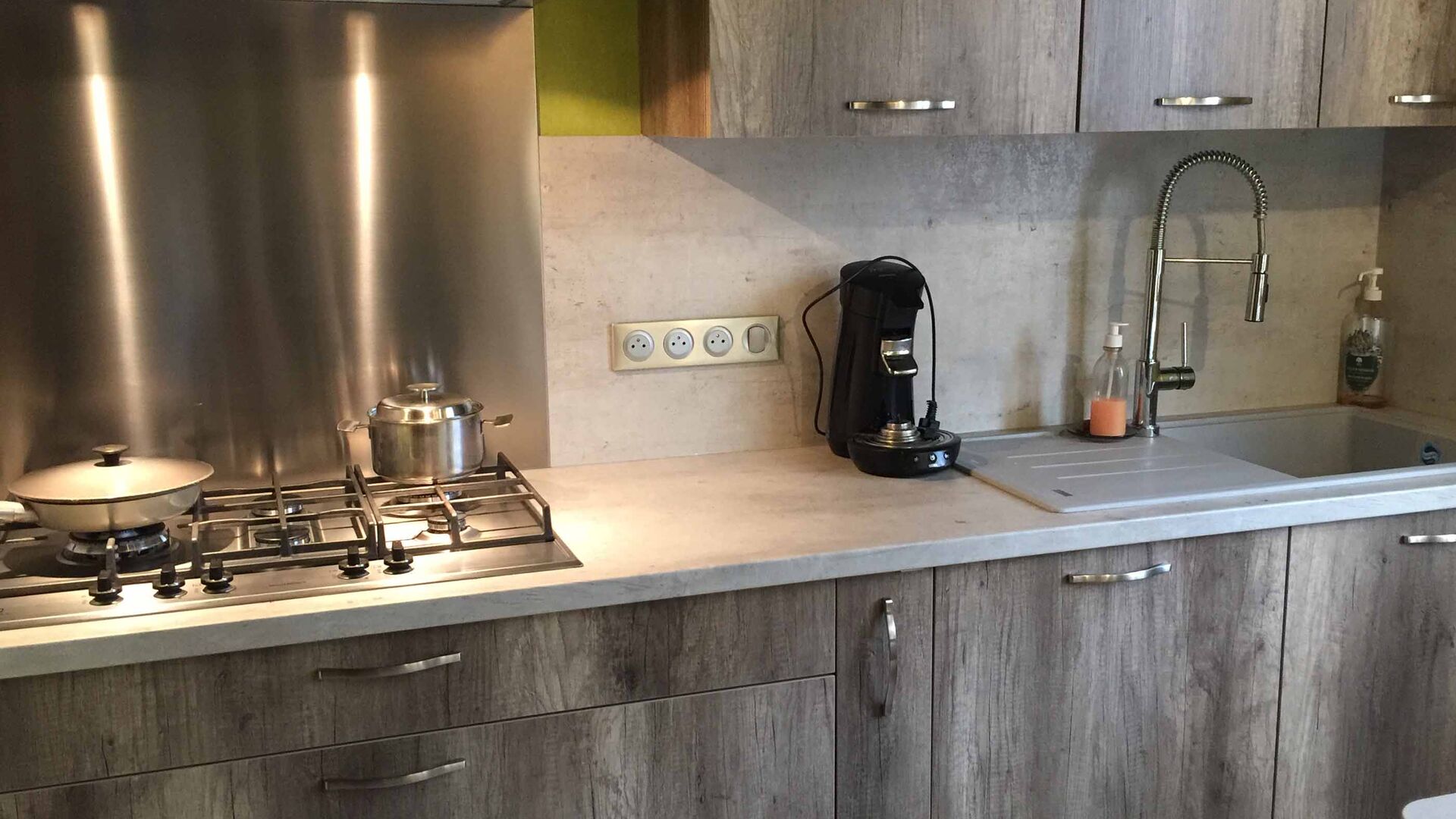 Cuisine équipée sur mesure Trend + Woody Dark