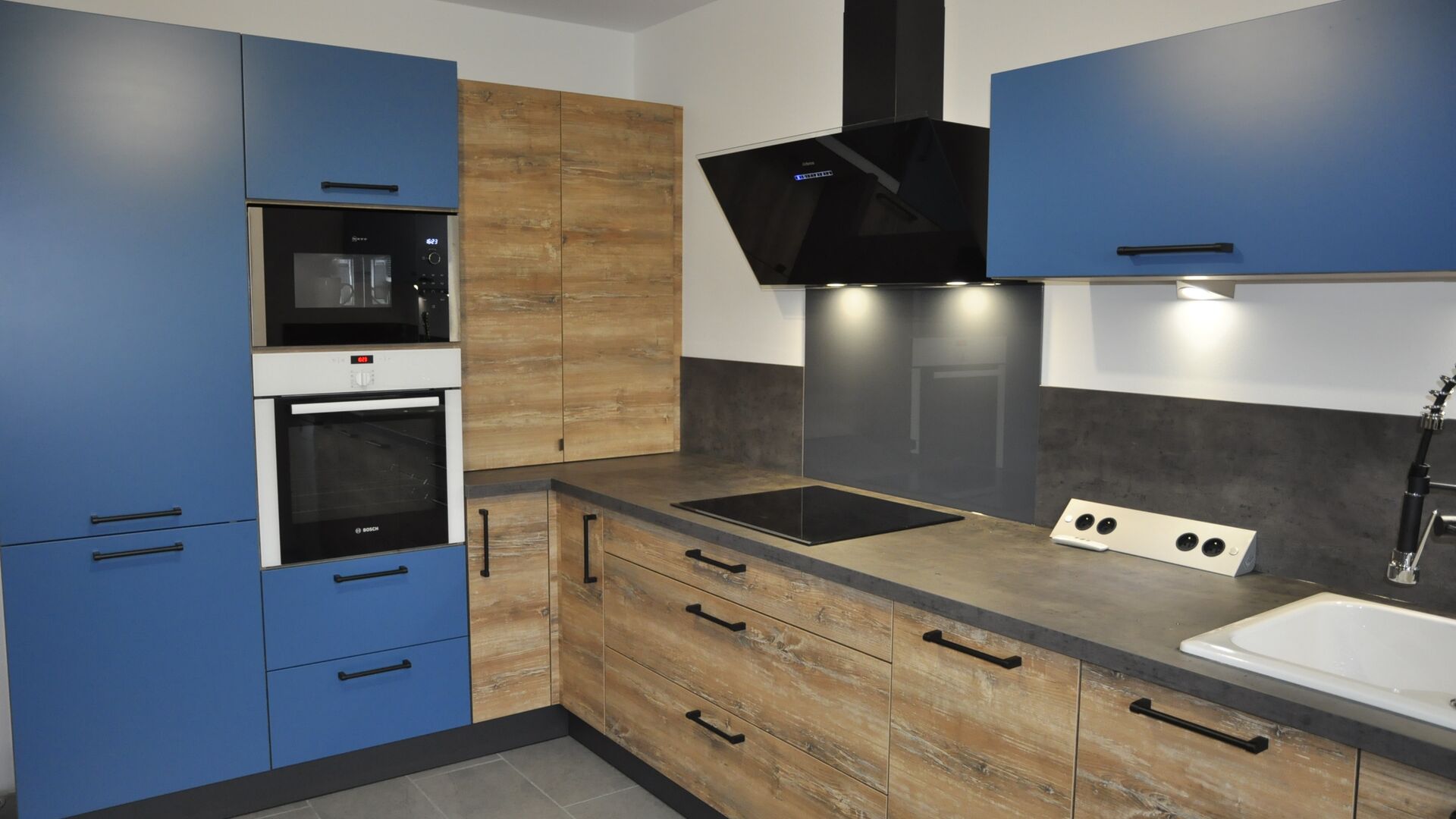 Cuisine équipée sur mesure Trend Hipster Wood