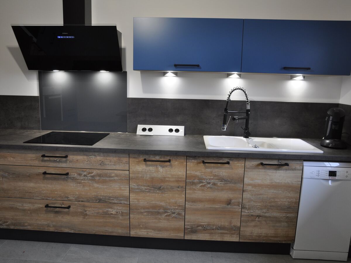 Rénovation cuisine équipée sur mesure Trend Hipster Wood