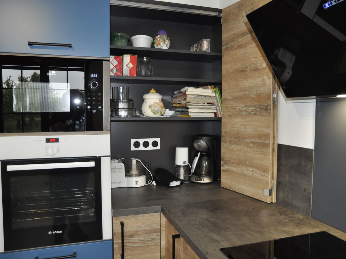 Cuisine avant-après sur mesure Trend Hipster Wood