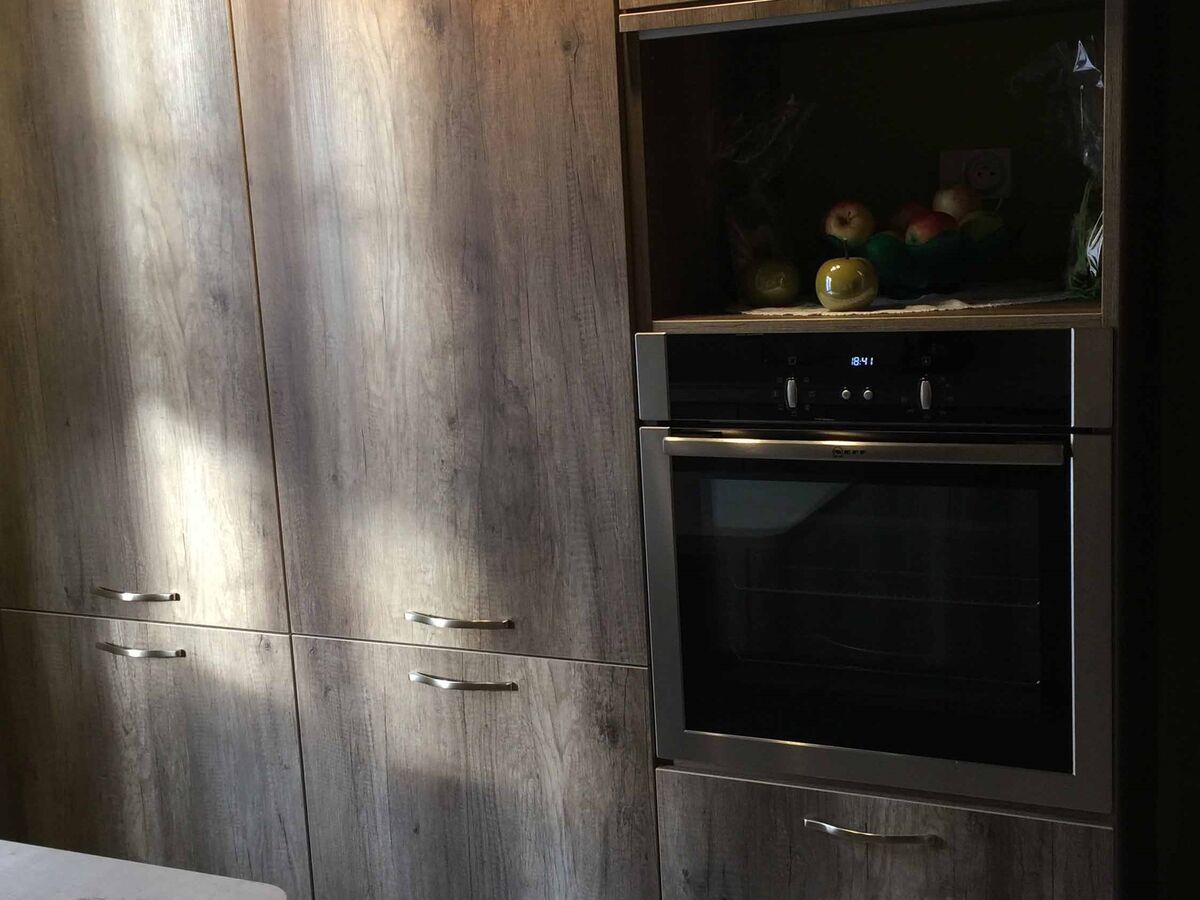 Rénovation cuisine sur mesure Trend + Woody Dark