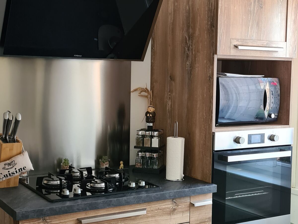 Cuisine avant-après sur mesure Trend Cube Hipster Wood