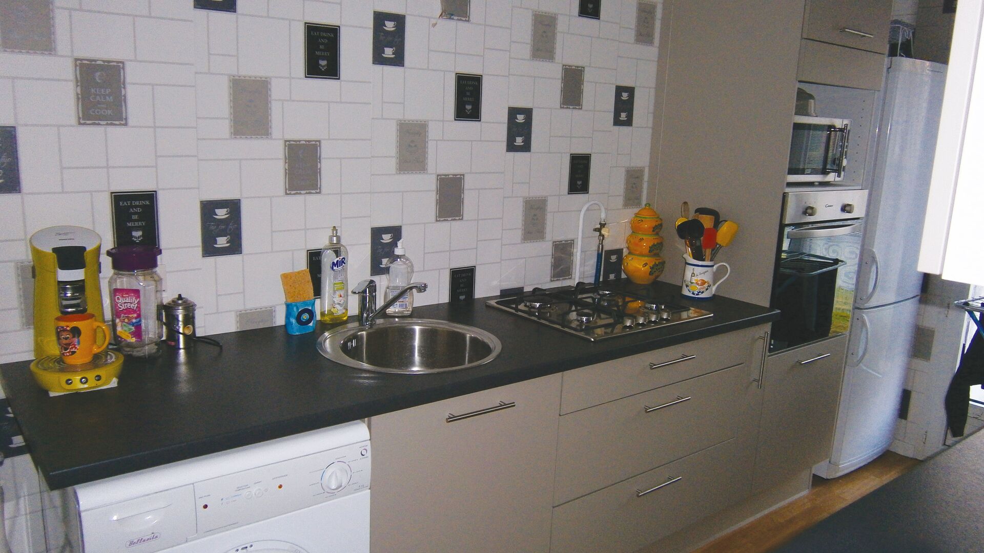 Cuisine équipée sur mesure Vega Prem'S Taupe mat