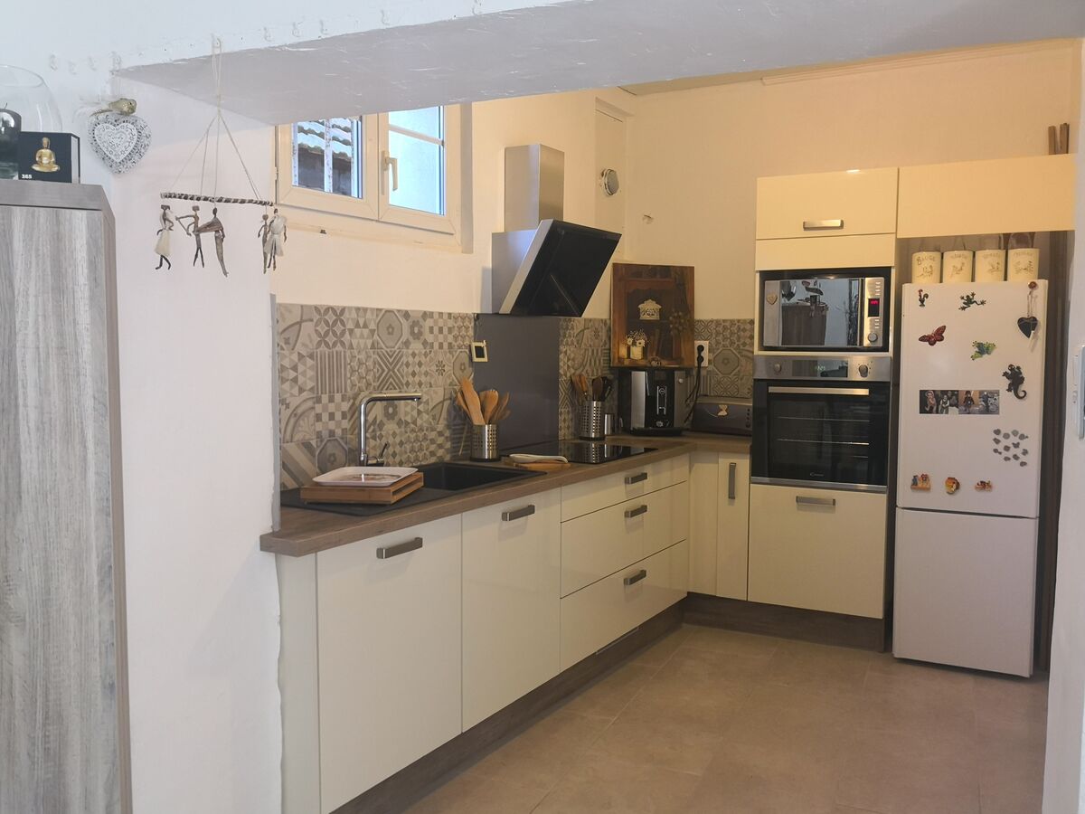 Cuisine équipée sur mesure Petilla Blanc Brillant