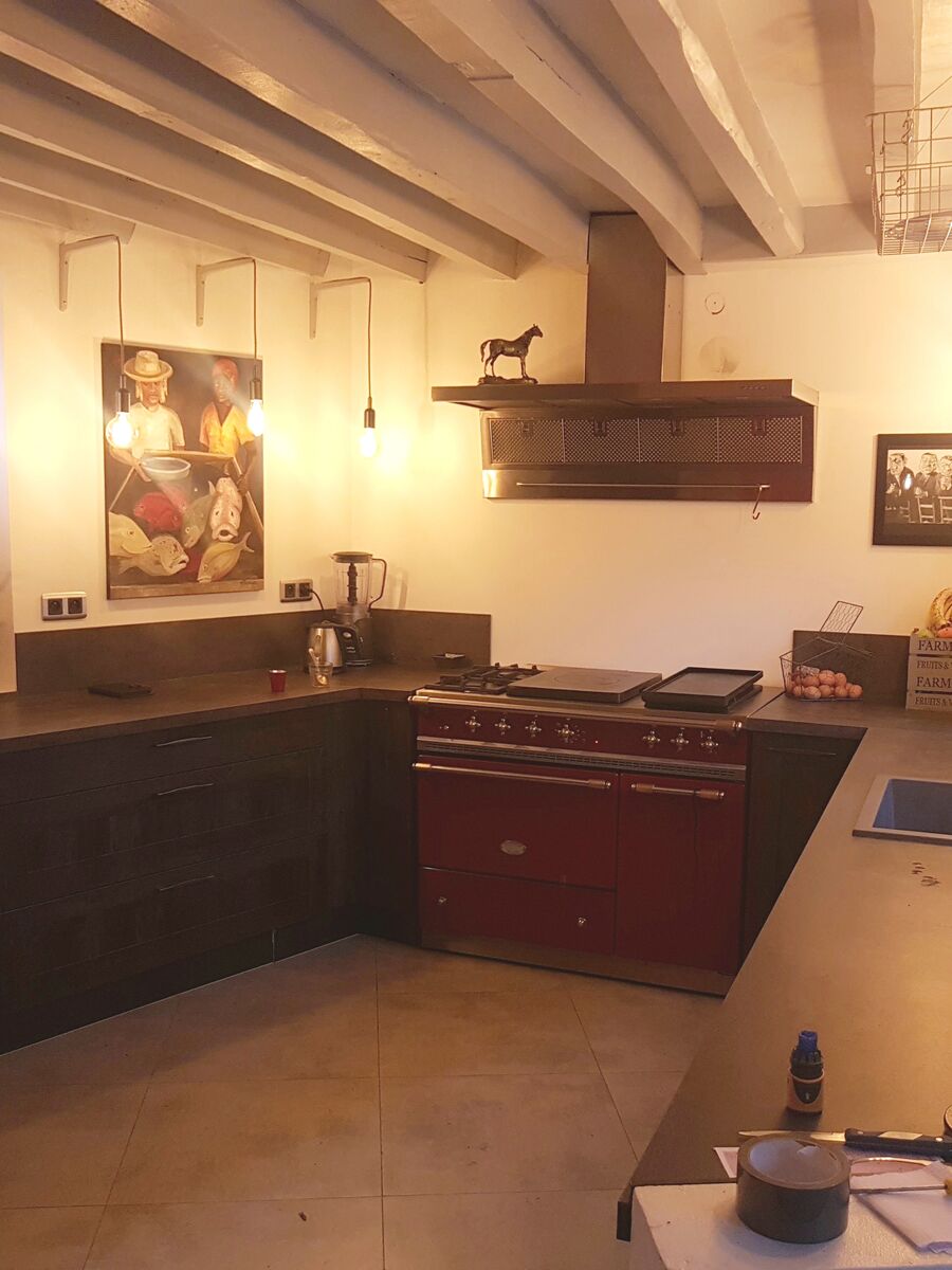 Cuisine équipée sur mesure Trend Cube Woody Dark