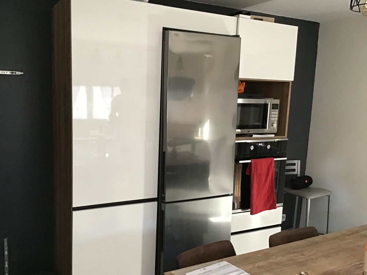 Rénovation cuisine équipée sur mesure Light Blanc Brillant