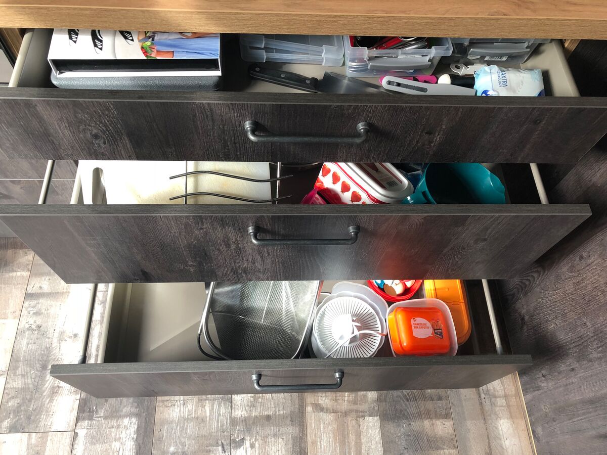 Rénovation cuisine équipée sur mesure Trend Woody Dark