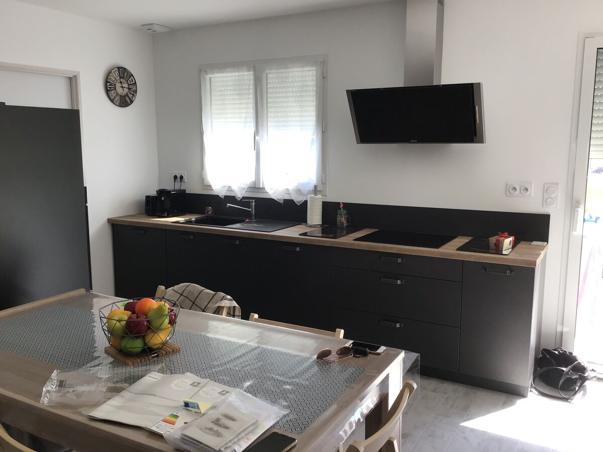 Cuisine équipée sur mesure Label Métal Brossé