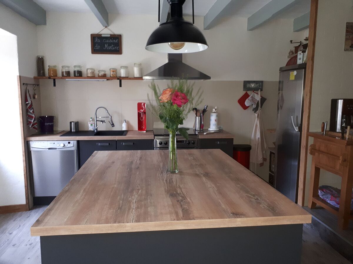 Cuisine avant-après sur mesure Vega prem's Ombre