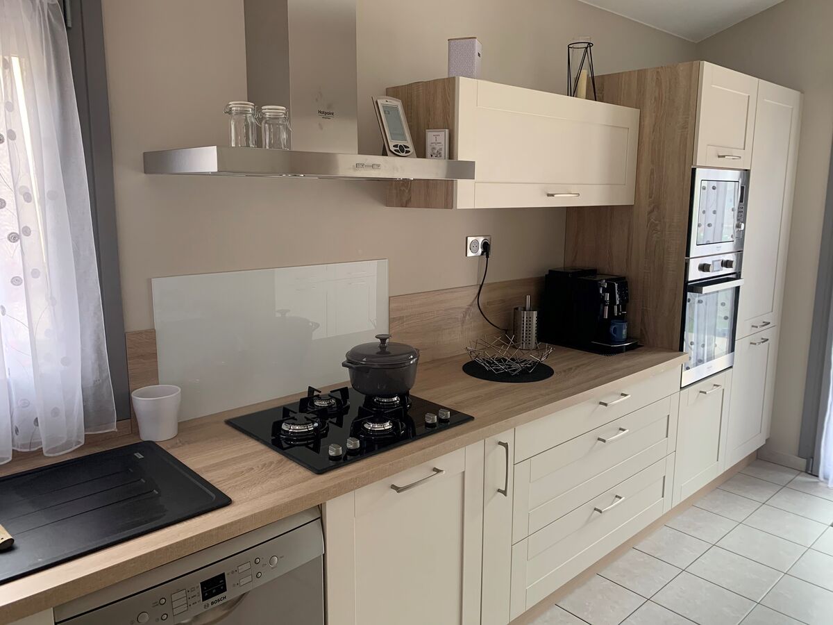 Rénovation cuisine équipée sur mesure Trend Cube Pannacotta Mat