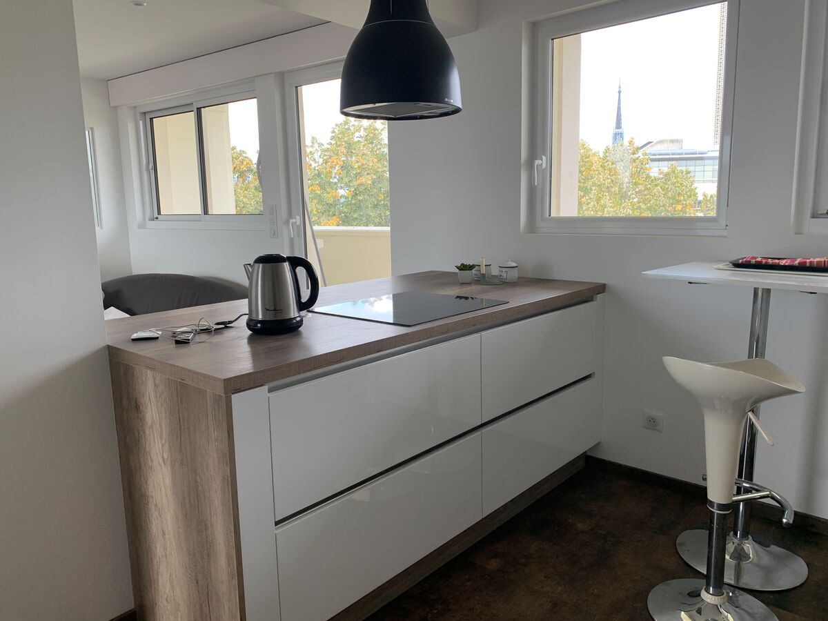 Cuisine avant-après sur mesure Light Blanc Brillant