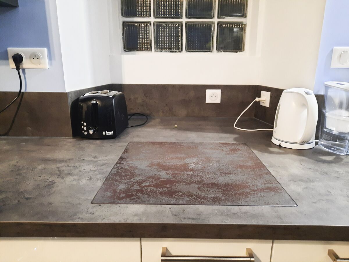 Cuisine avant-après sur mesure Light Blanc Brillant