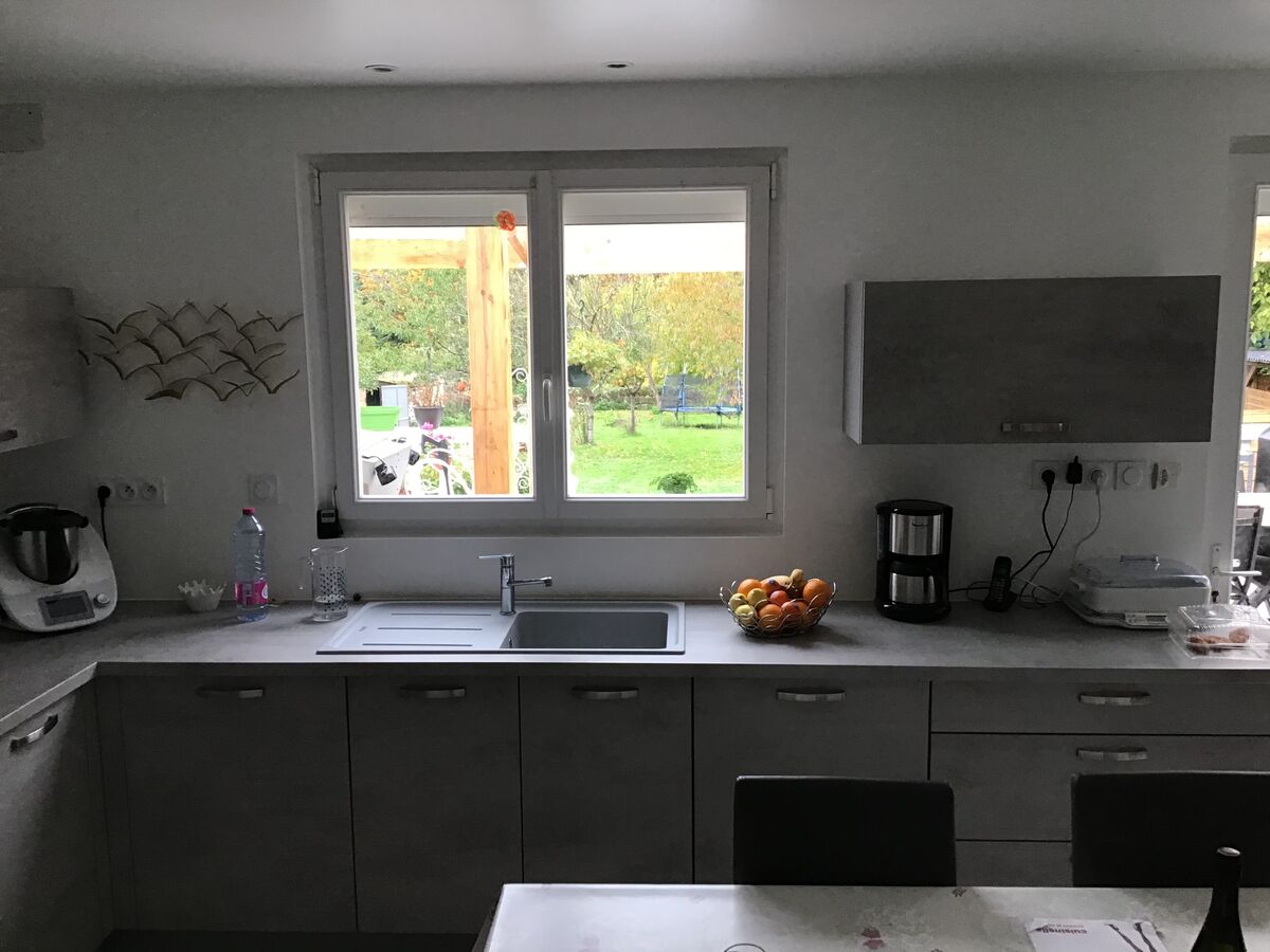 Rénovation cuisine équipée sur mesure Trend Béton Clair