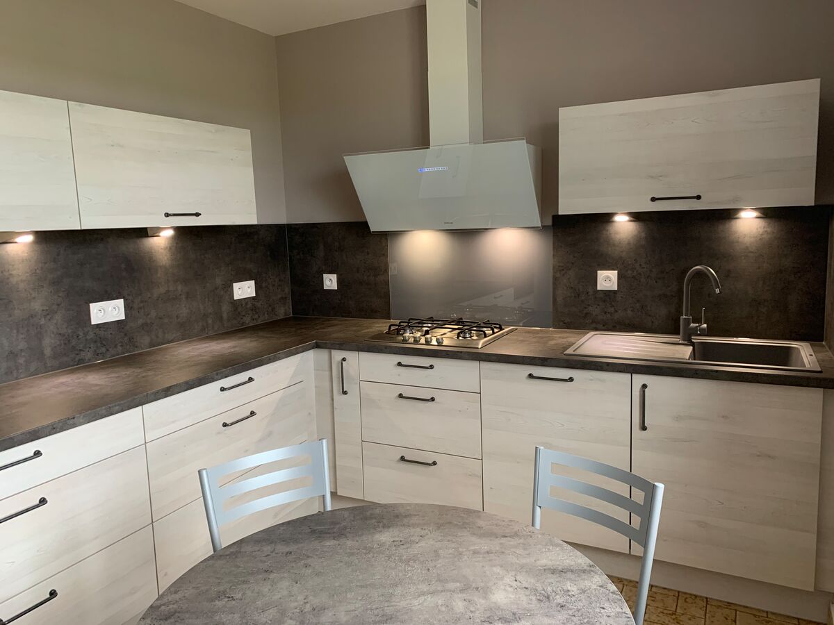 Cuisine avant-après sur mesure Trend Artic Wood