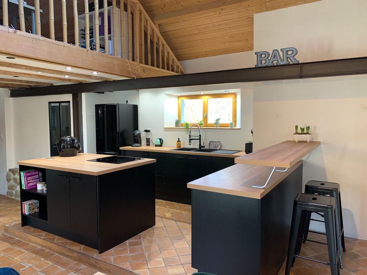 Rénovation cuisine équipée sur mesure Vega Prem's Black