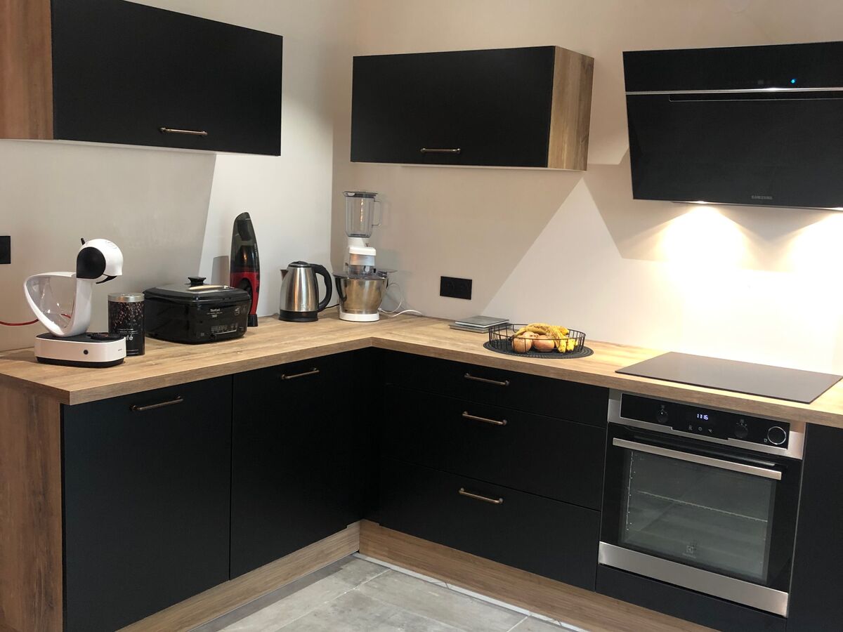 Cuisine avant-après sur mesure VEGA PREM'S Black