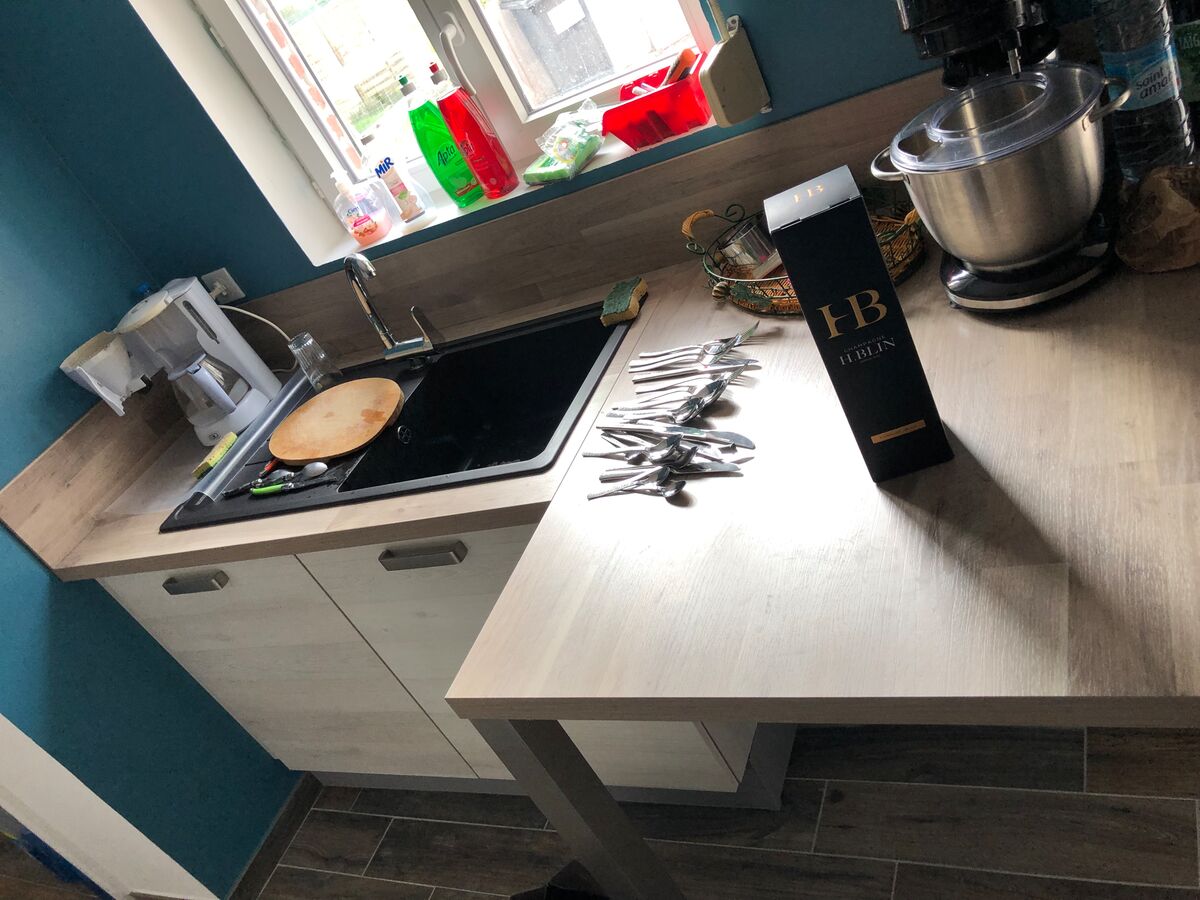 Rénovation cuisine équipée sur mesure Vega Artic Wood