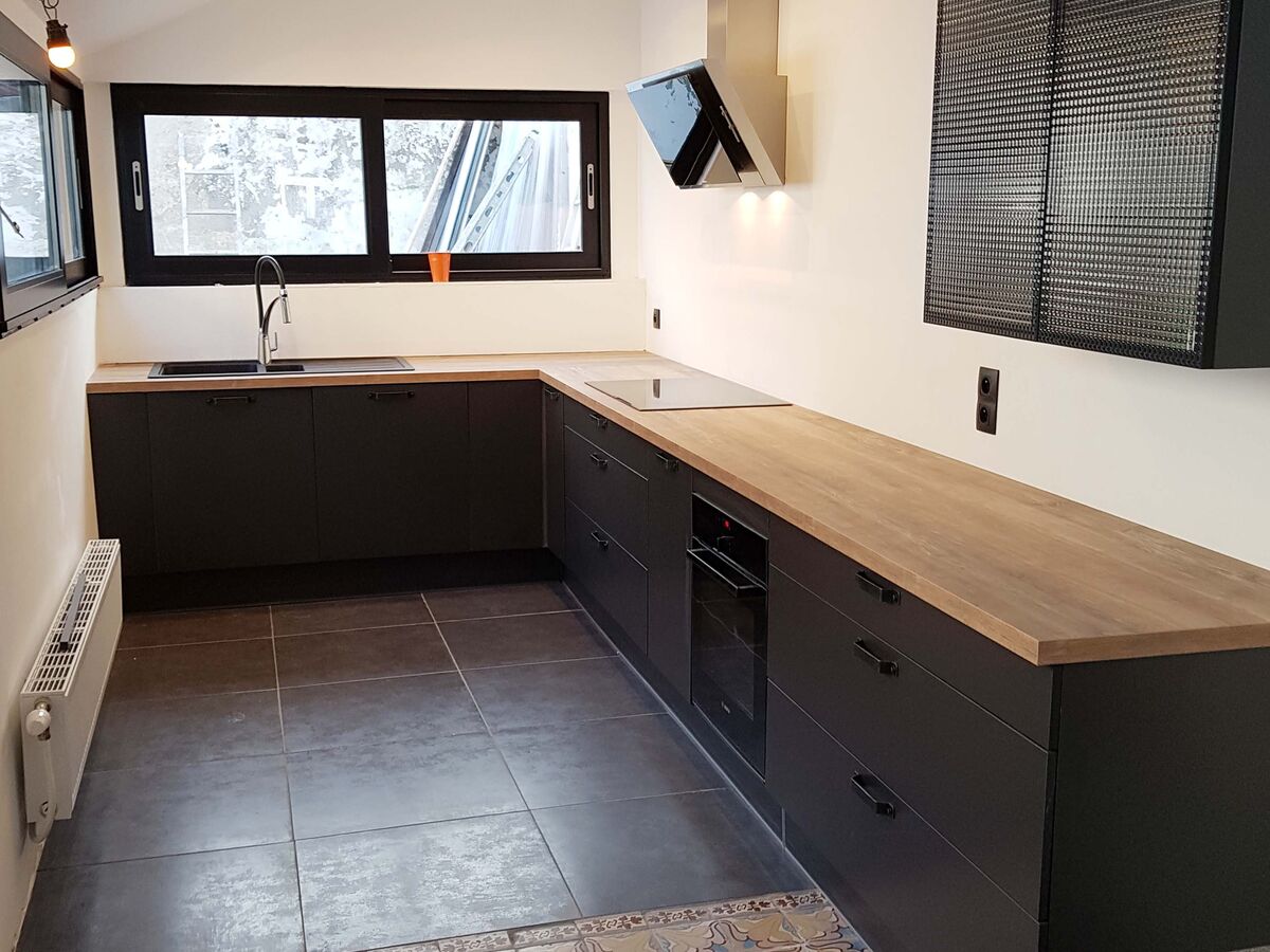 Rénovation cuisine sur mesure Vega Prems Ombre