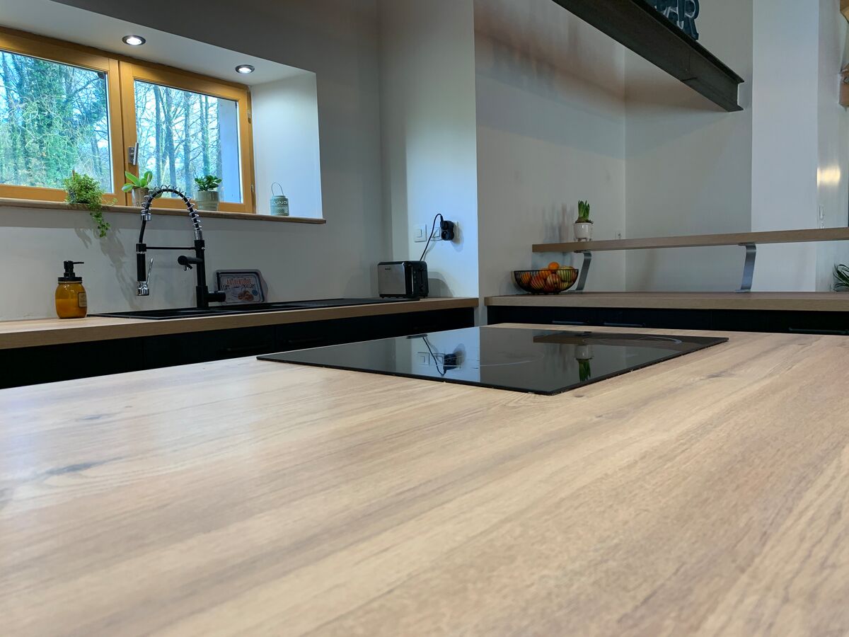 Cuisine avant-après sur mesure Vega Prem's Black