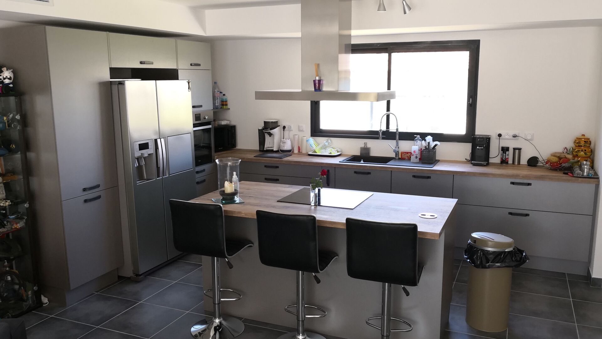 Cuisine équipée sur mesure Trend Quartz Métal