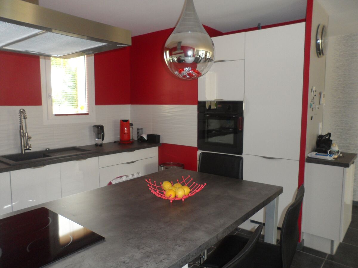 Cuisine avant-après sur mesure Light Blanc brillant