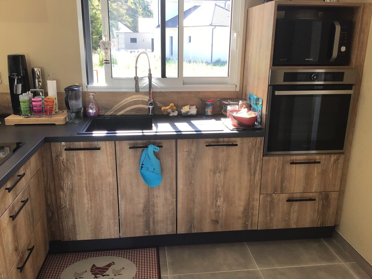 Rénovation cuisine équipée sur mesure Trend Hipster Wood