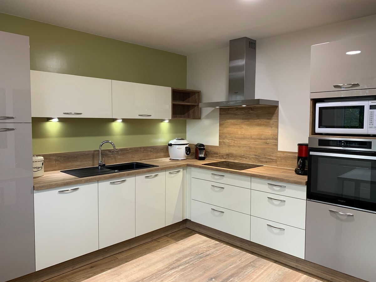 Cuisine avant-après sur mesure Light Pannacotta Mat