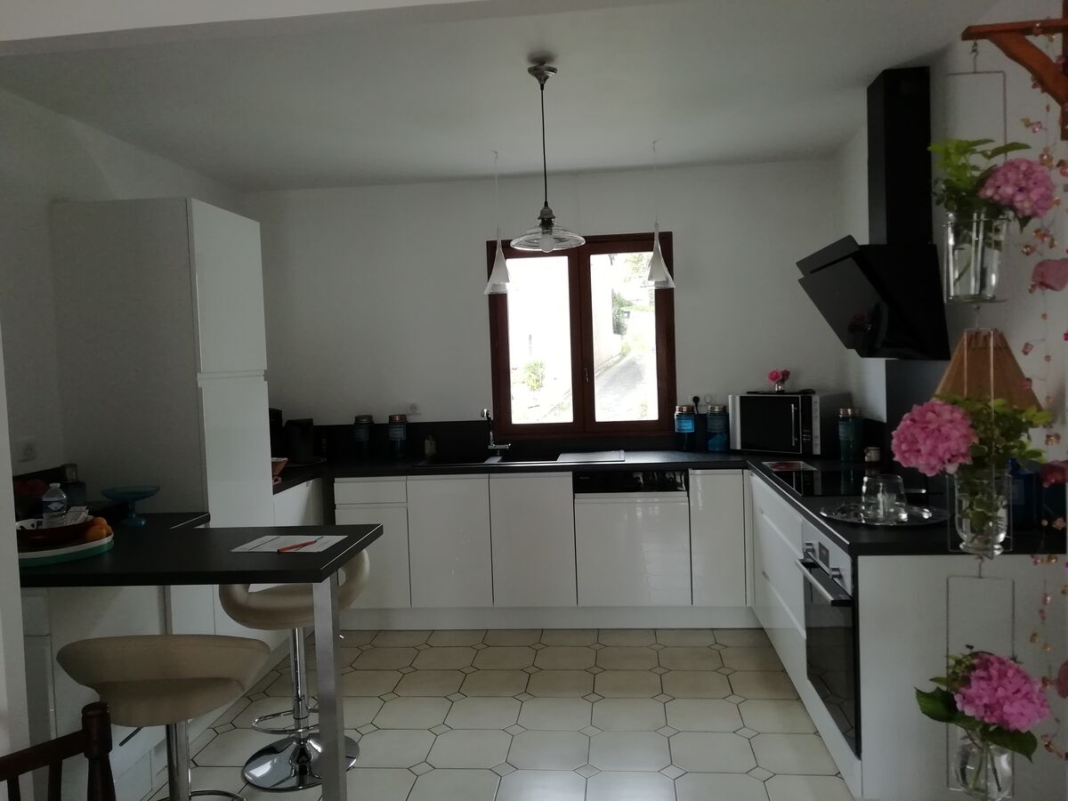 Cuisine avant-après sur mesure Pure Brillant Blanc