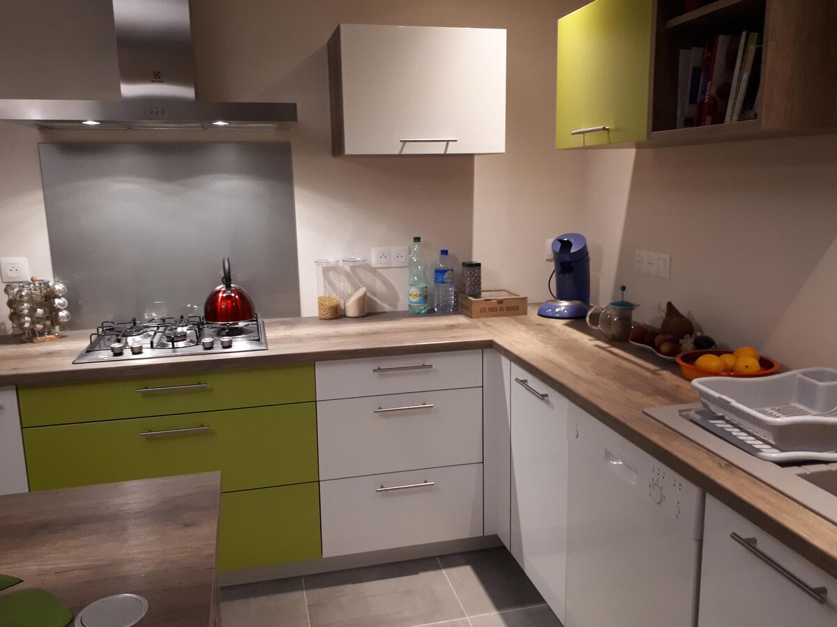 Rénovation cuisine sur mesure Light blanc brillant