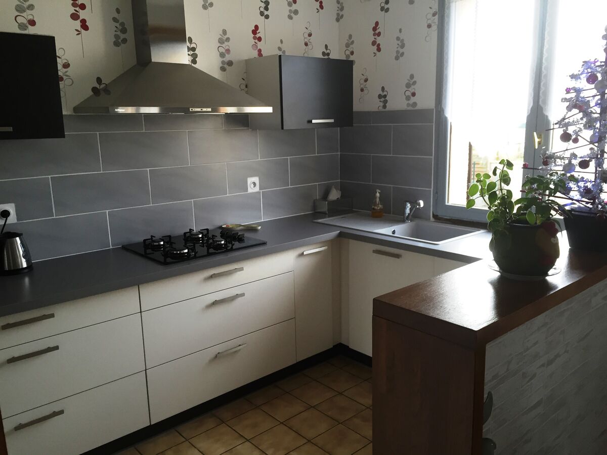 Cuisine équipée sur mesure Vega Prem'S Pannacotta mat