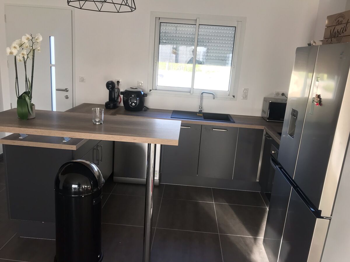 Rénovation cuisine équipée sur mesure Vega Prem's Ombre