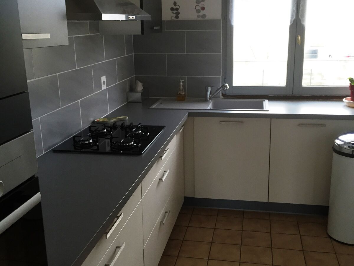 Cuisine avant-après sur mesure Vega Prem'S Pannacotta mat