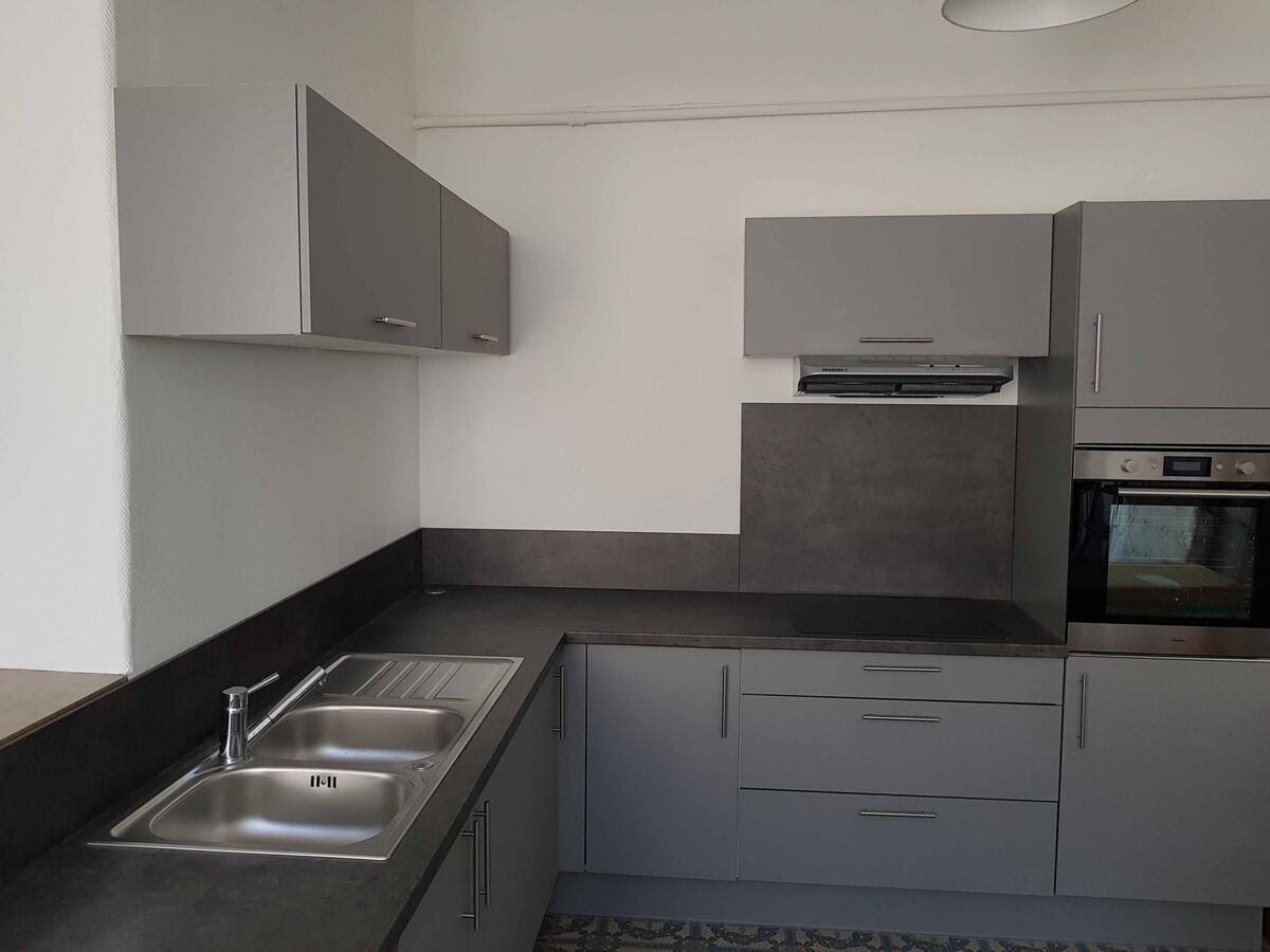 Cuisine équipée sur mesure Vega Prem'S Gris minéral