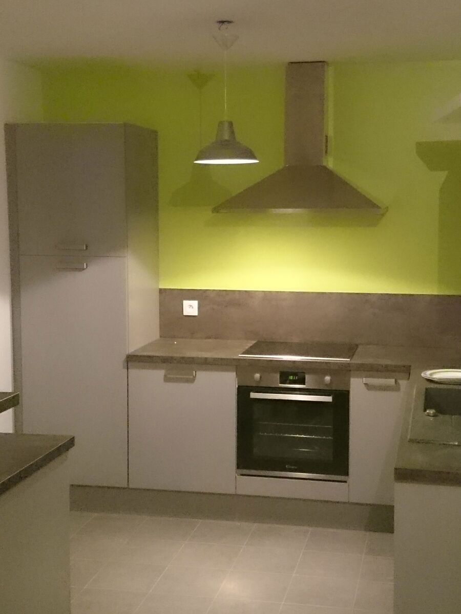 Cuisine équipée sur mesure Vega Prem'S Gris minéral